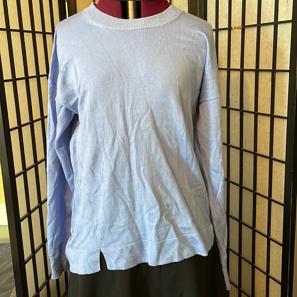 Beautiful J.Crew blue sweater